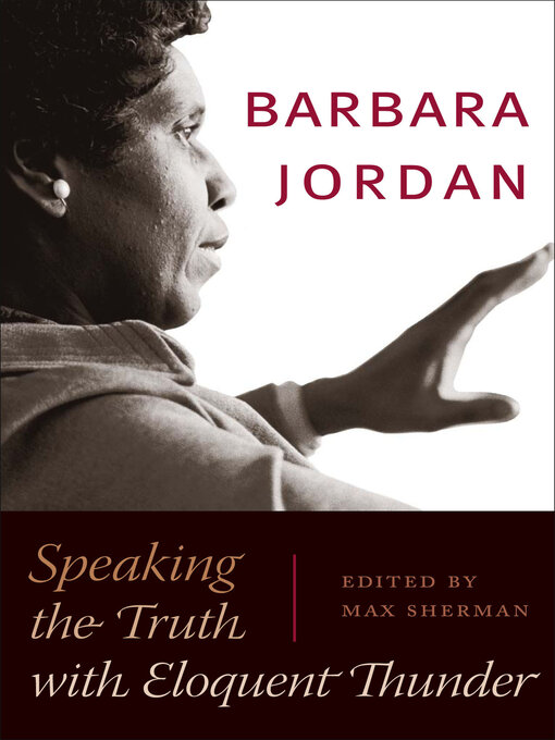 Title details for Barbara Jordan by Max Sherman - Available